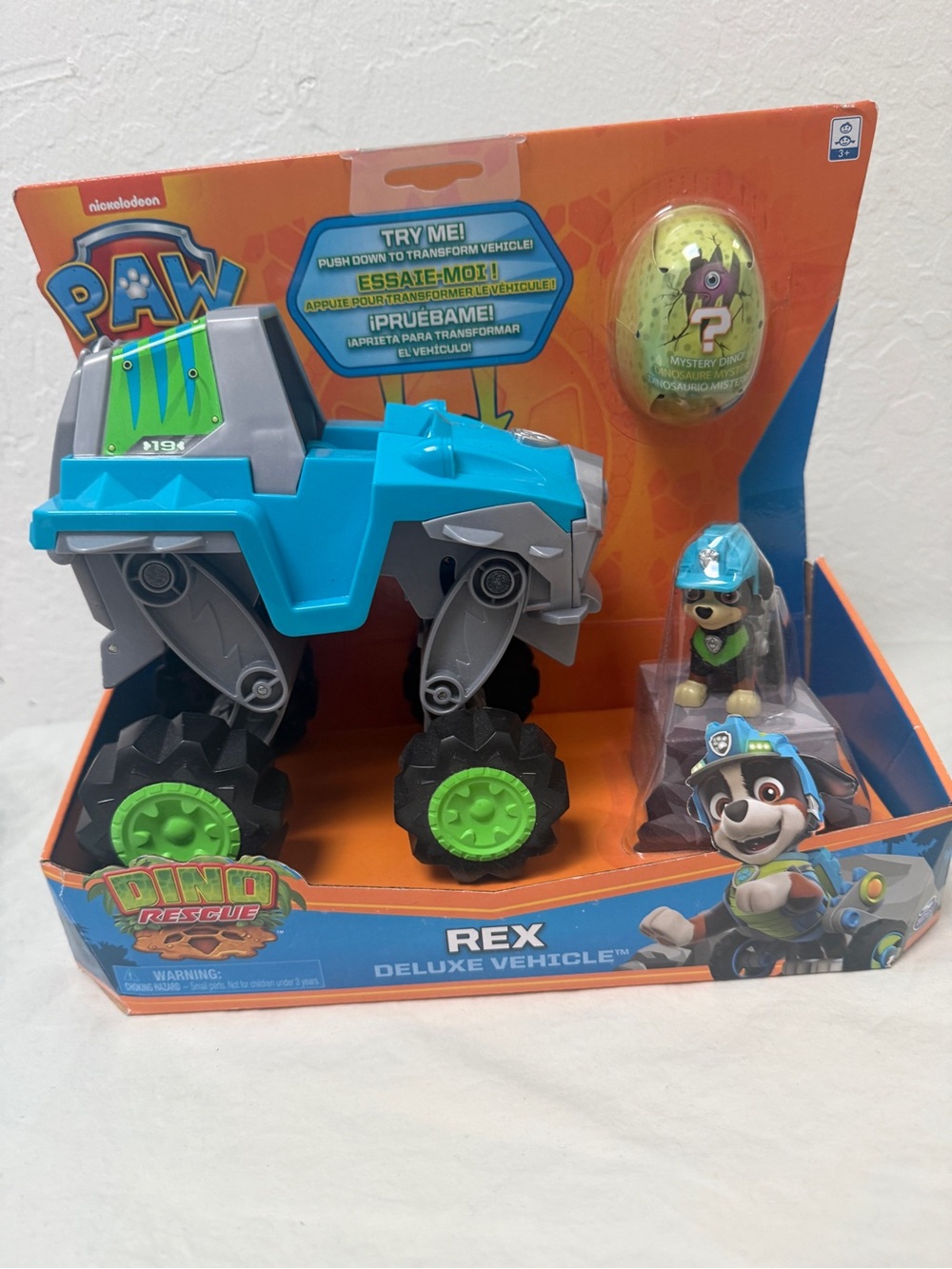 PAW Patrol Dino Rescue Rex Deluxe Vehicle